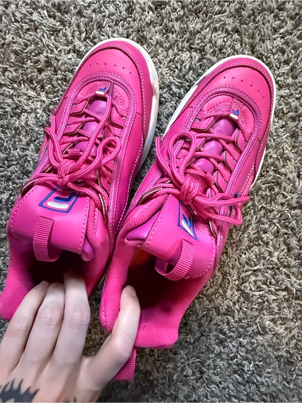 Fila disruptor platform sneakers View 6